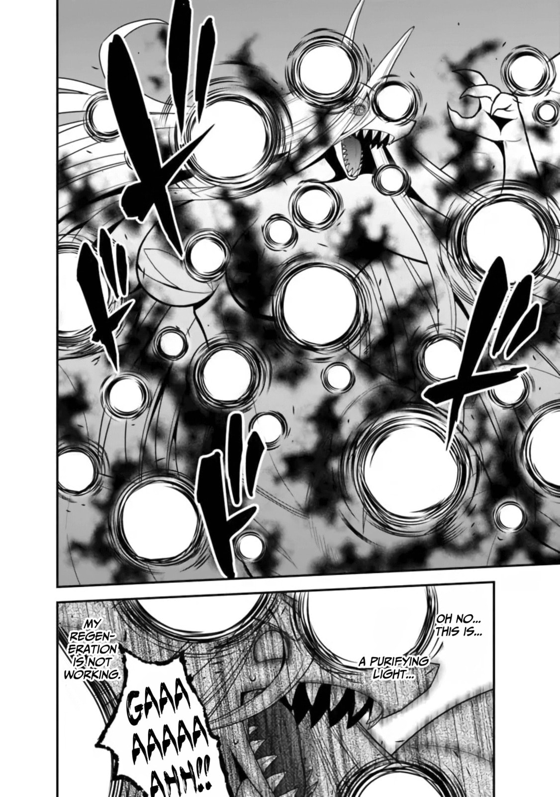 Mysterious power! A double slash and a purifying spell! page 30