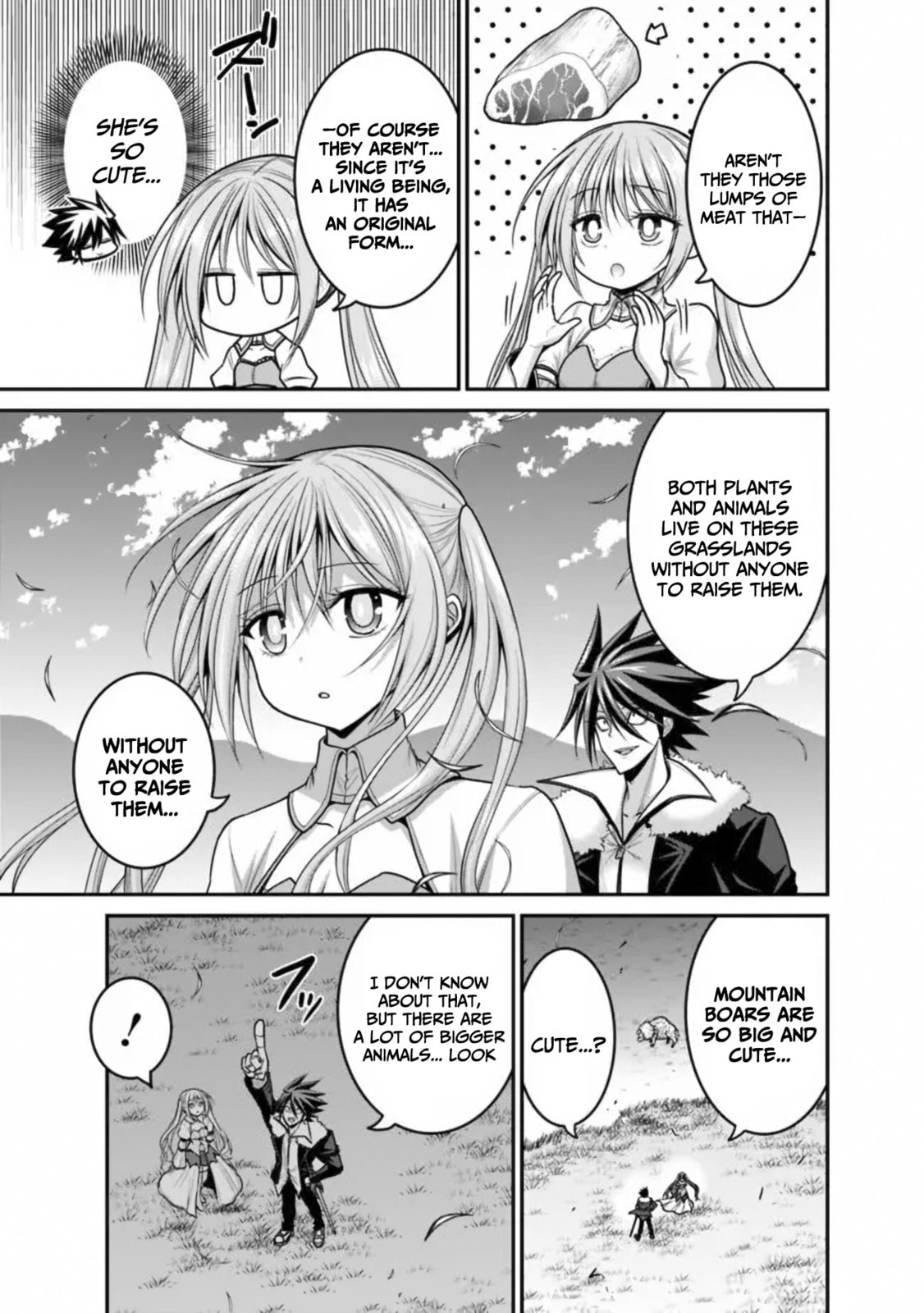 An unsmiling princess travels the world with the 5th baron! page 22