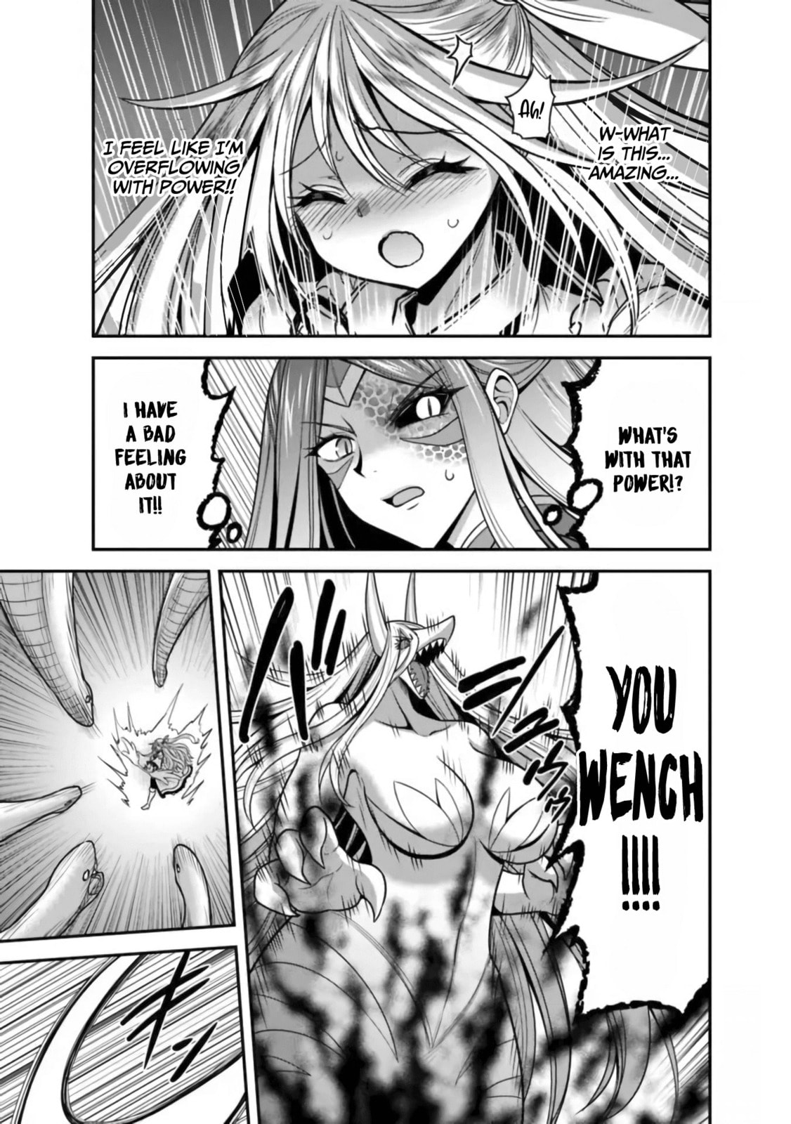 Mysterious power! A double slash and a purifying spell! page 27