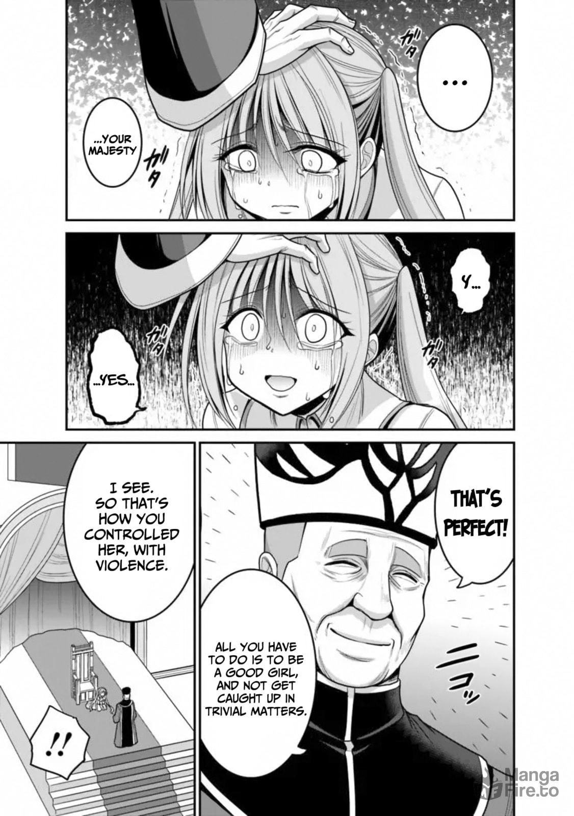 An unsmiling princess travels the world with the 5th baron! page 34