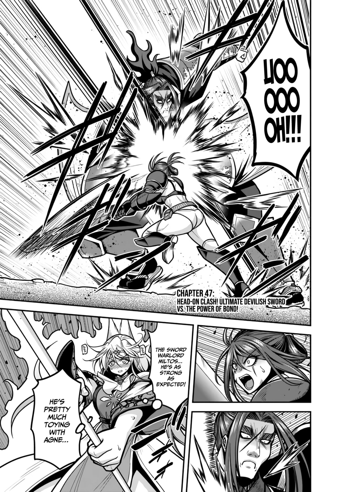 Head-on Clash! Ultimate Devilish Sword Vs. The Power of Bond! page 1