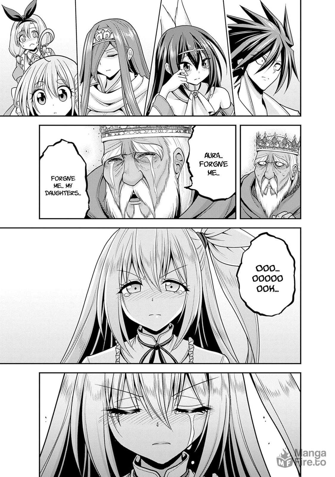 Overcoming grief, the determination of princess Aura! page 17