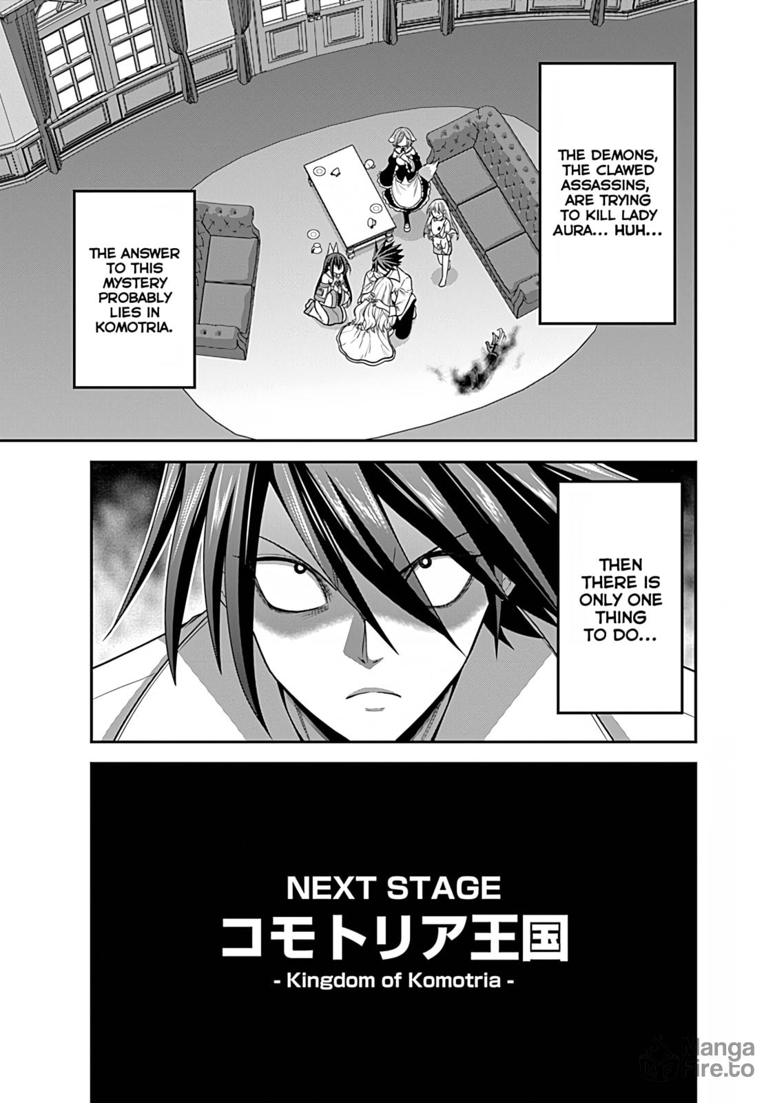 Yet again! An intruder targets the queen! page 29
