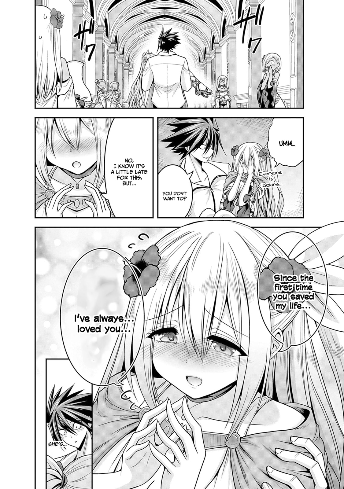 Overcoming grief, the determination of princess Aura! page 22