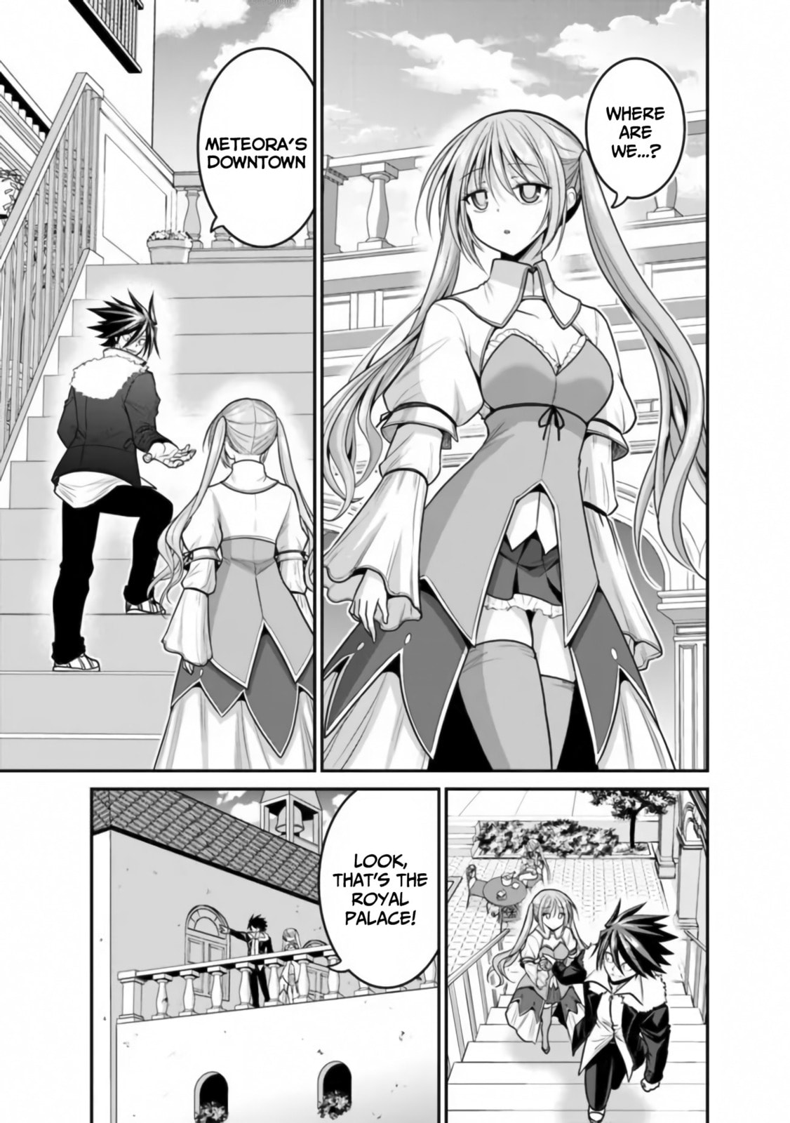 An unsmiling princess travels the world with the 5th baron! page 13
