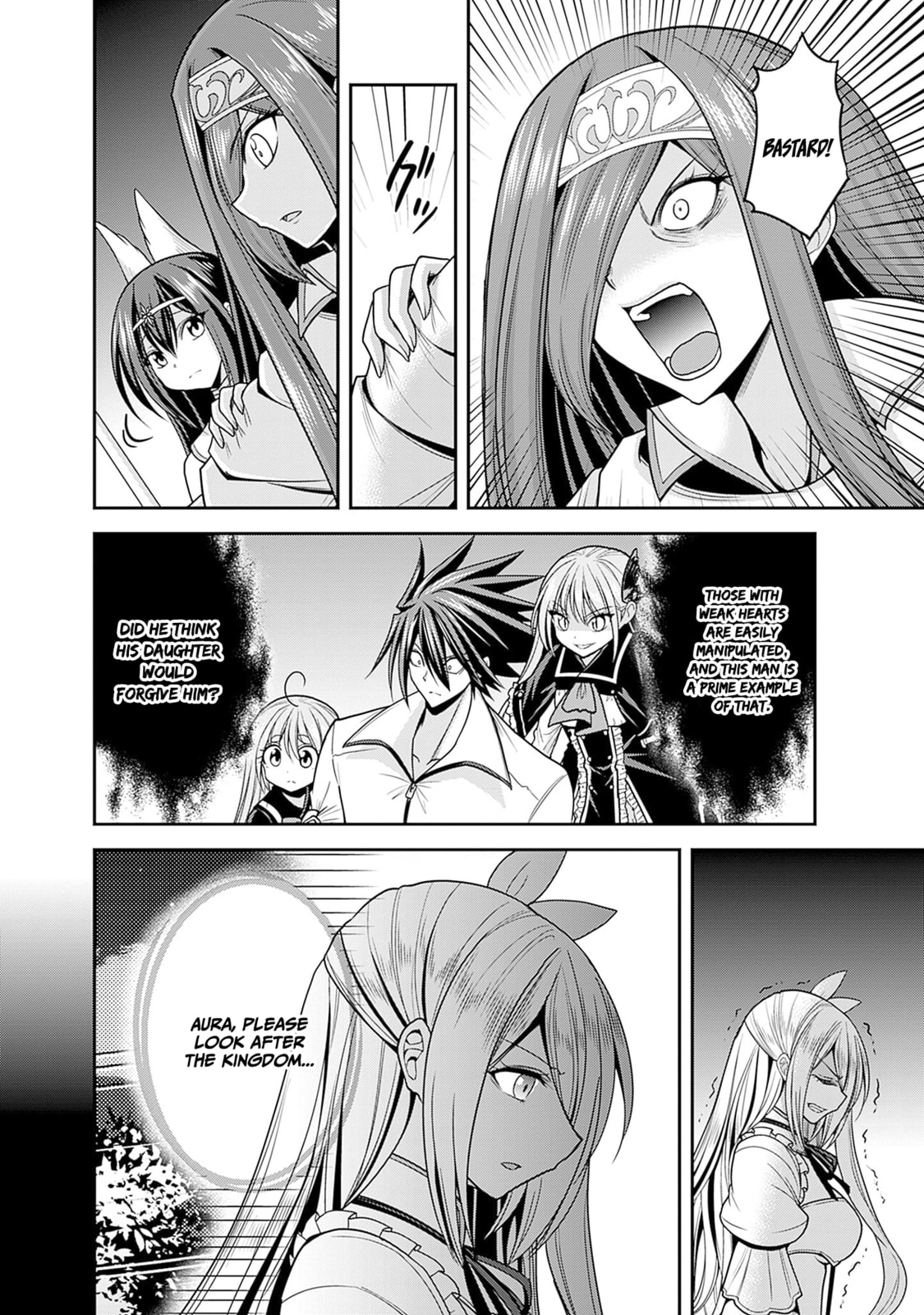 Overcoming grief, the determination of princess Aura! page 10