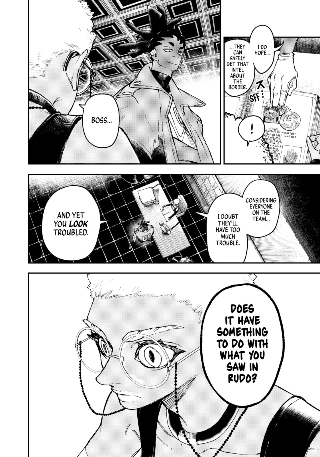 "Something Like a Curse" page 1