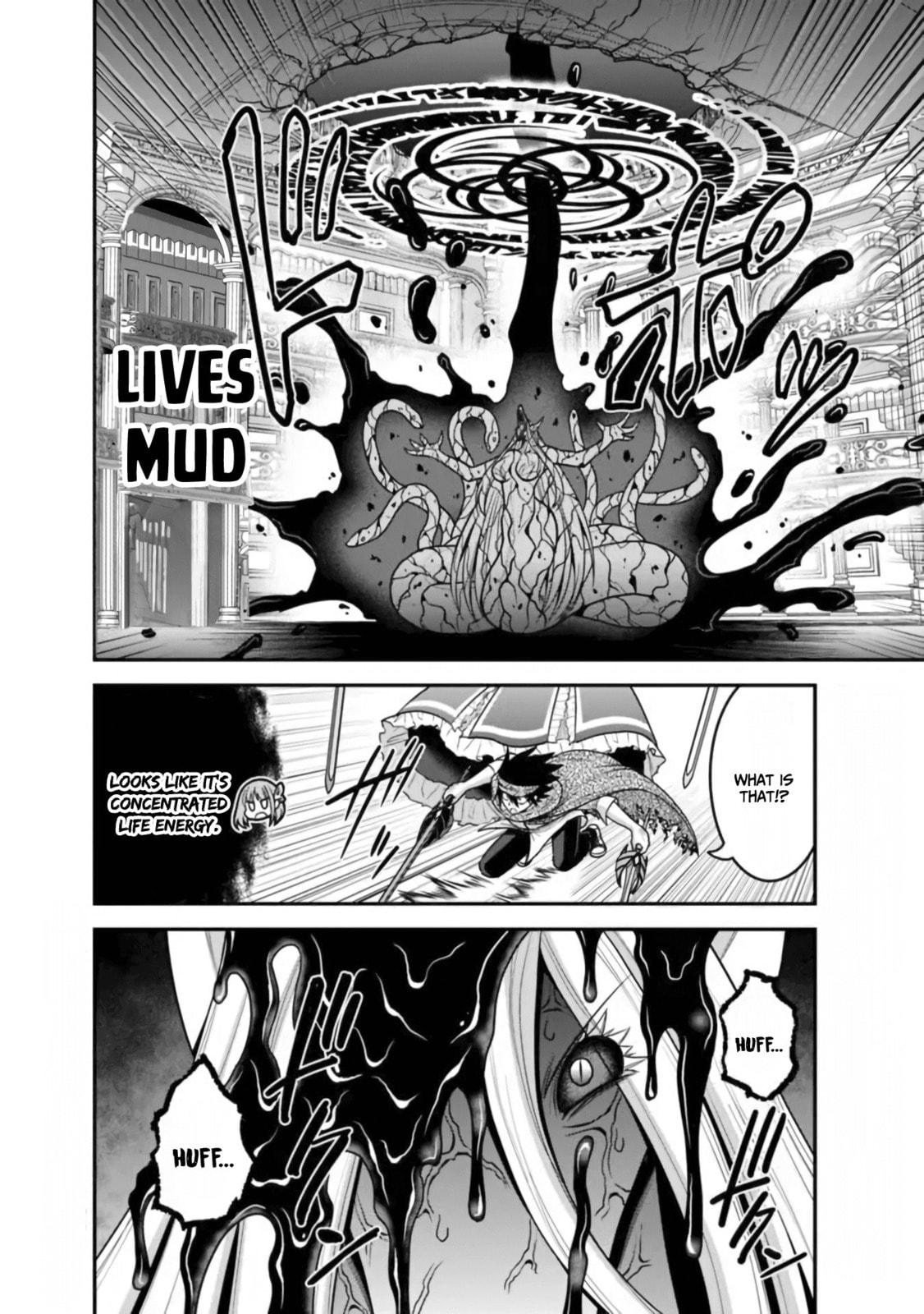 Mysterious power! A double slash and a purifying spell! page 16