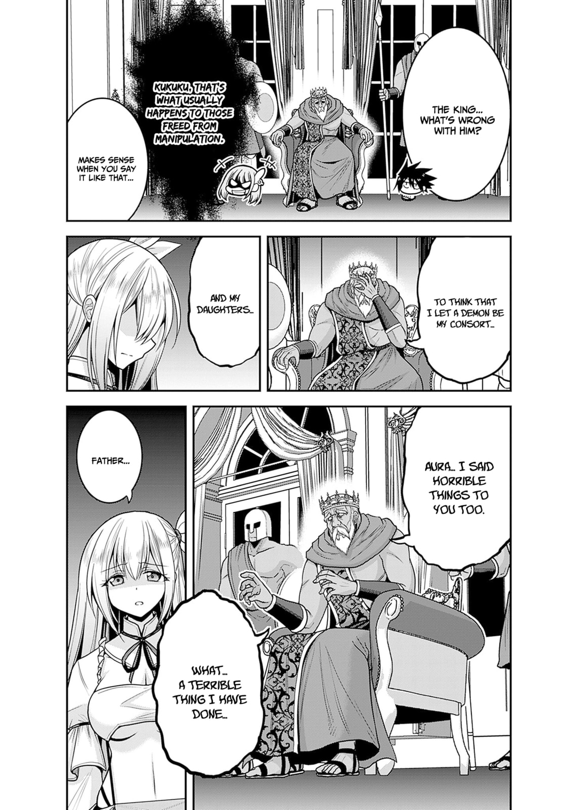 Overcoming grief, the determination of princess Aura! page 7