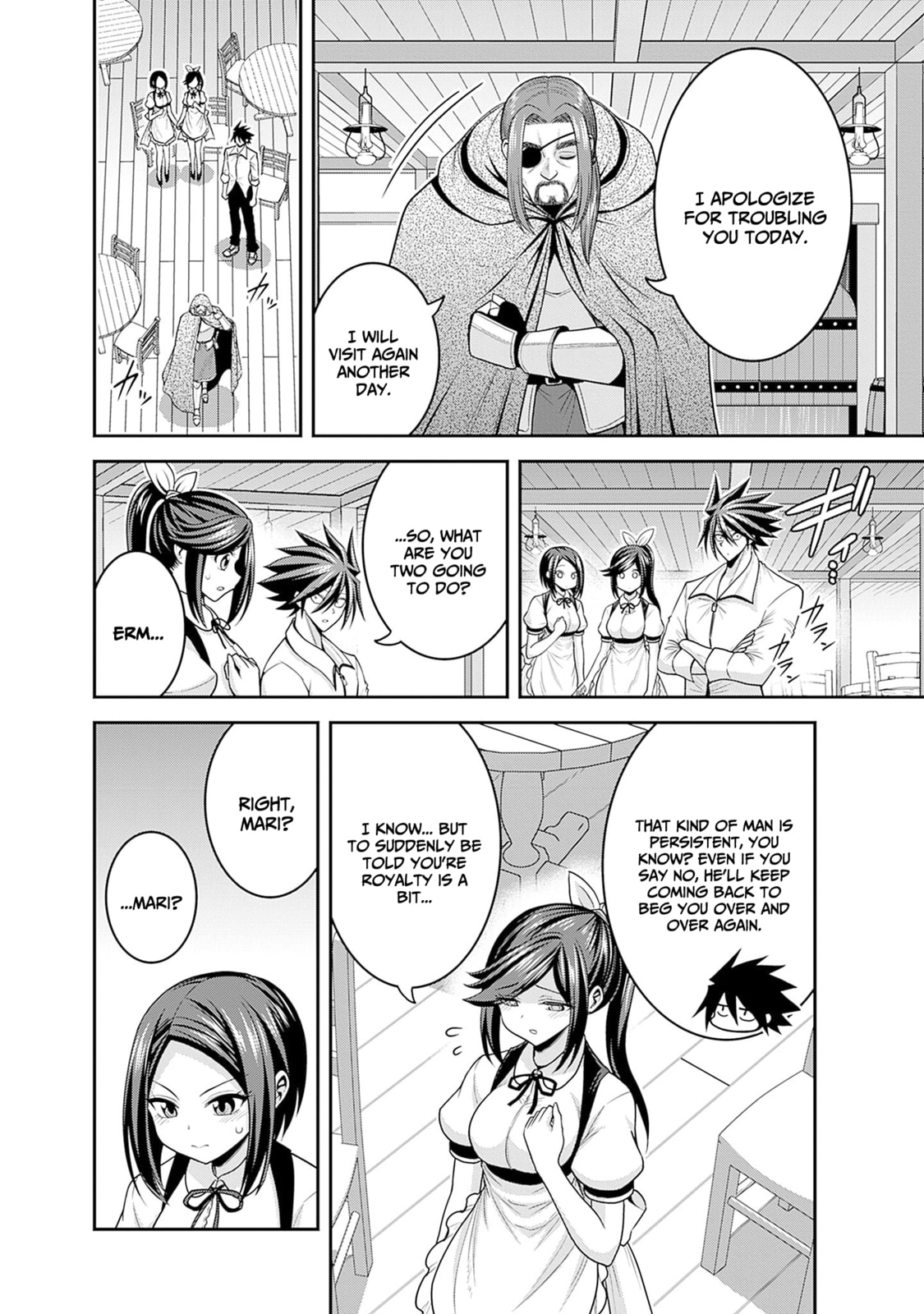 For the sake of their homeland… The determination of the princess sisters! page 10