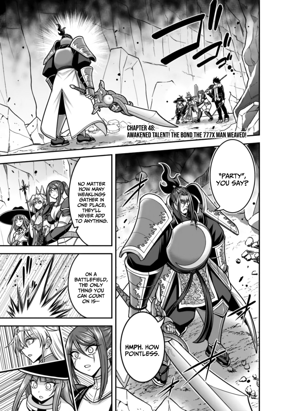 Awakened talent! The Bond The 777x Man Weaved! page 1