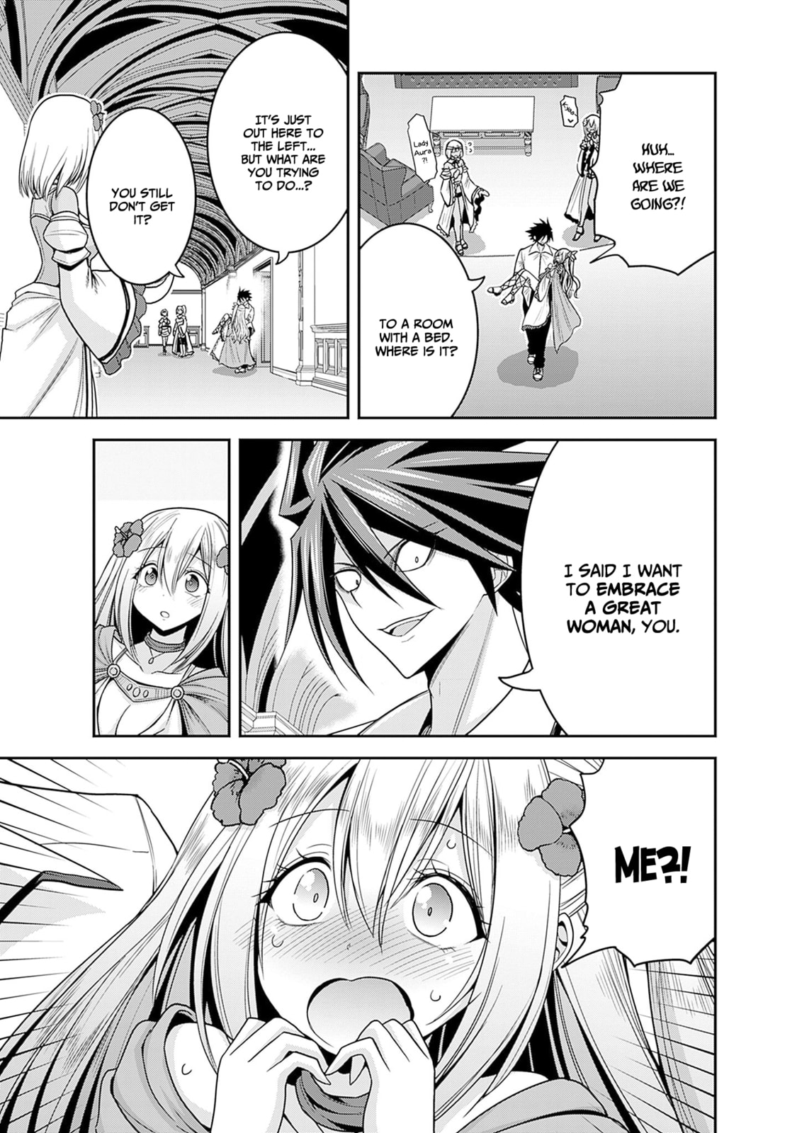 Overcoming grief, the determination of princess Aura! page 21