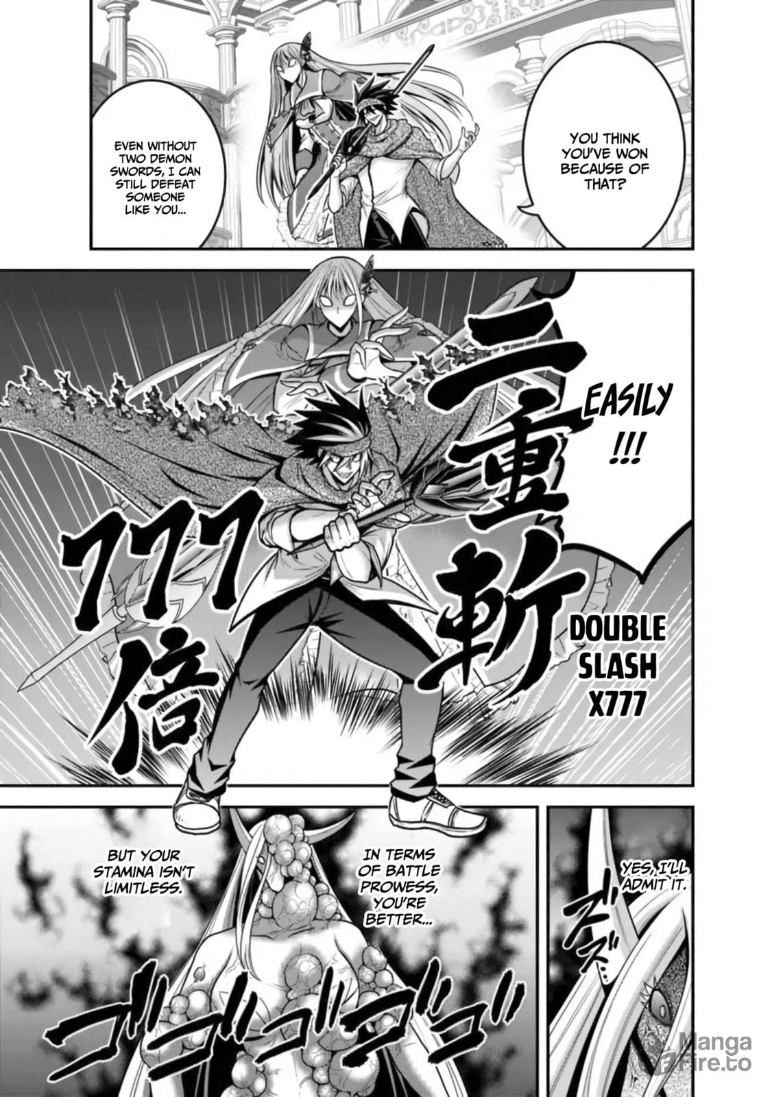 Mysterious power! A double slash and a purifying spell! page 19