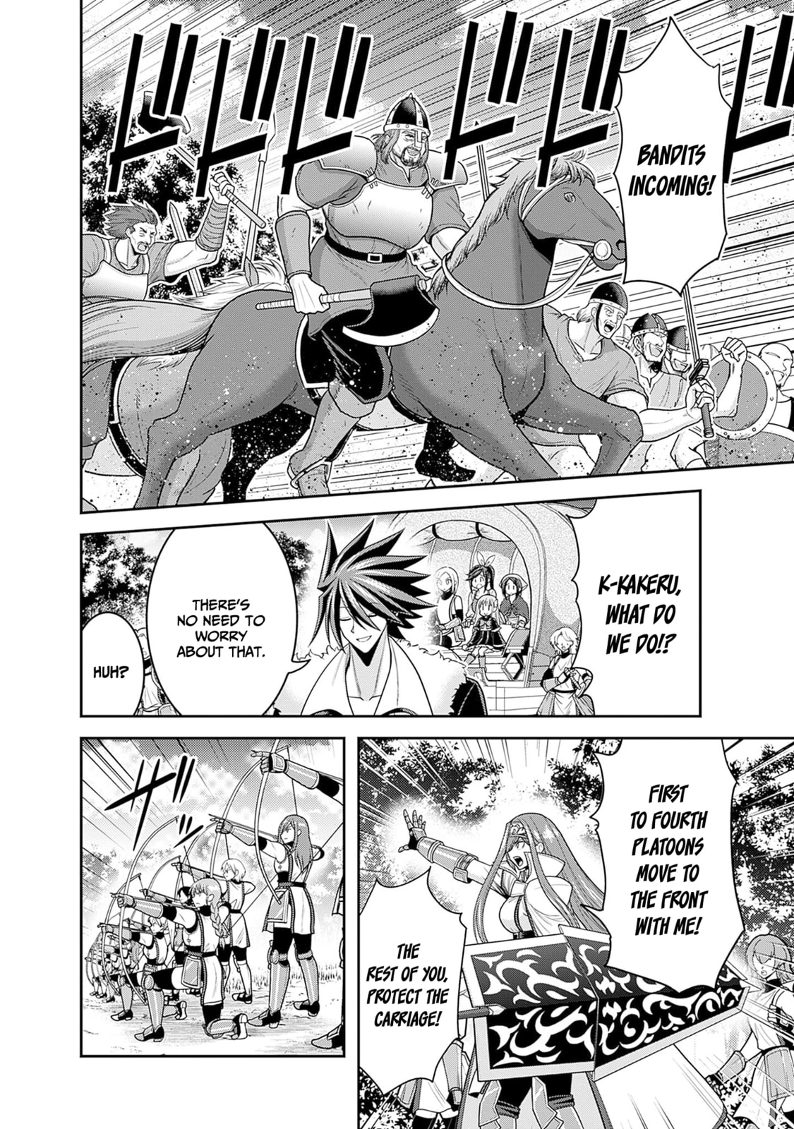 For the sake of their homeland… The determination of the princess sisters! page 22
