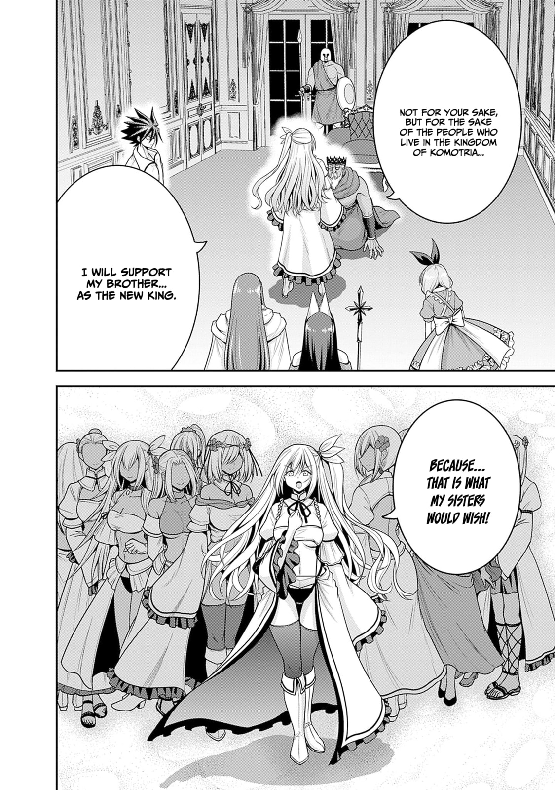 Overcoming grief, the determination of princess Aura! page 16