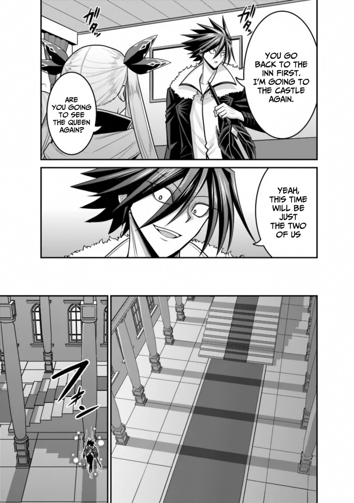 An unsmiling princess travels the world with the 5th baron! page 7