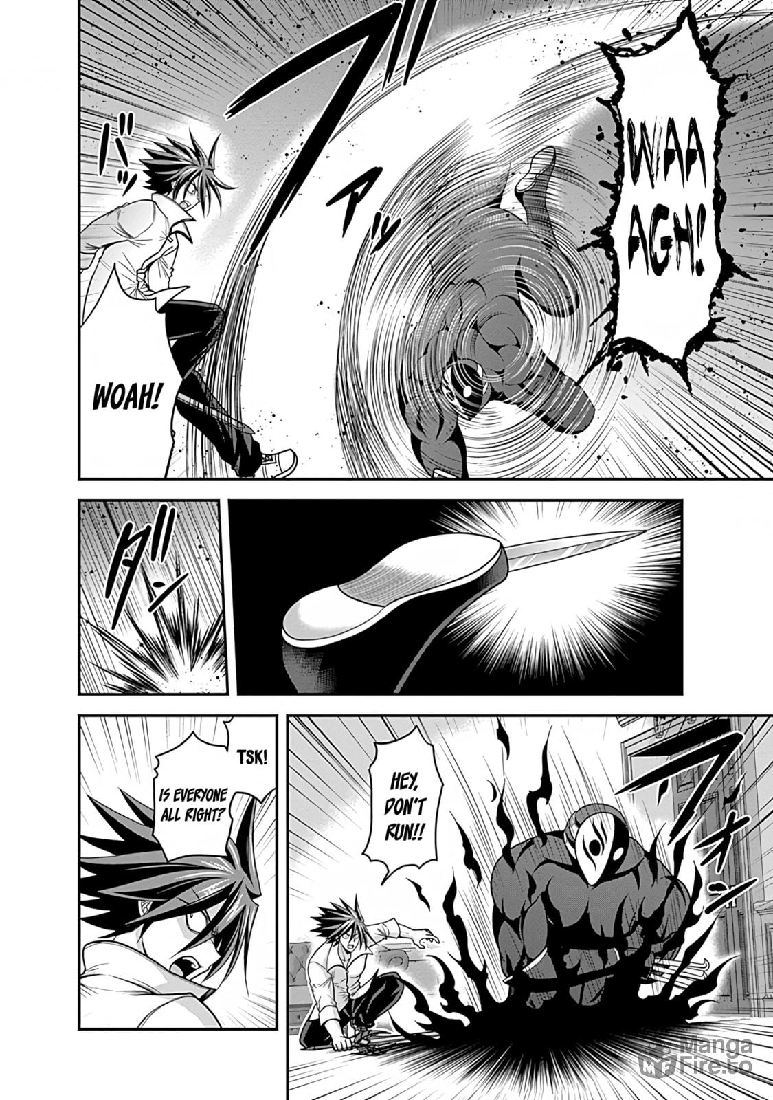Yet again! An intruder targets the queen! page 26