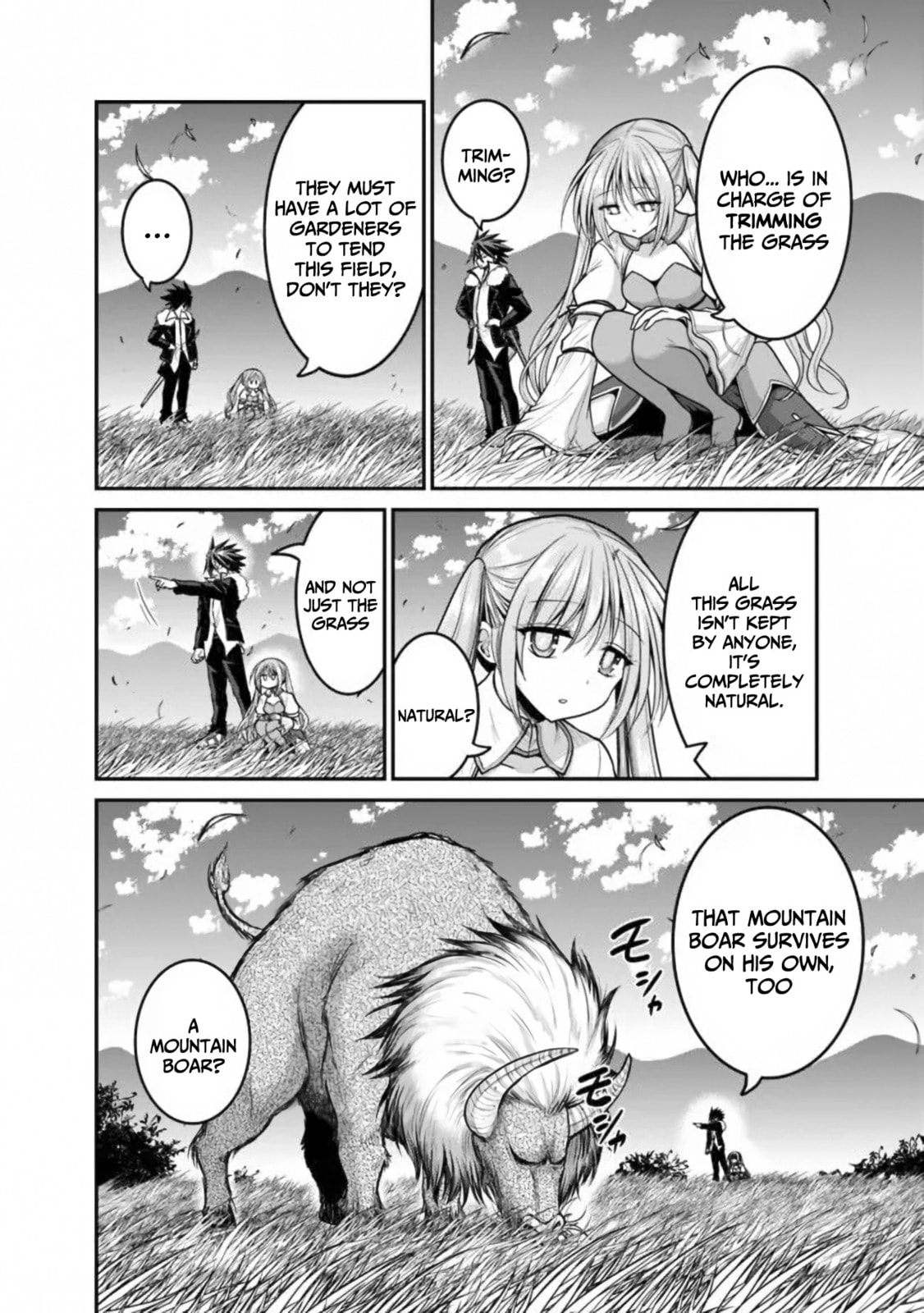 An unsmiling princess travels the world with the 5th baron! page 21