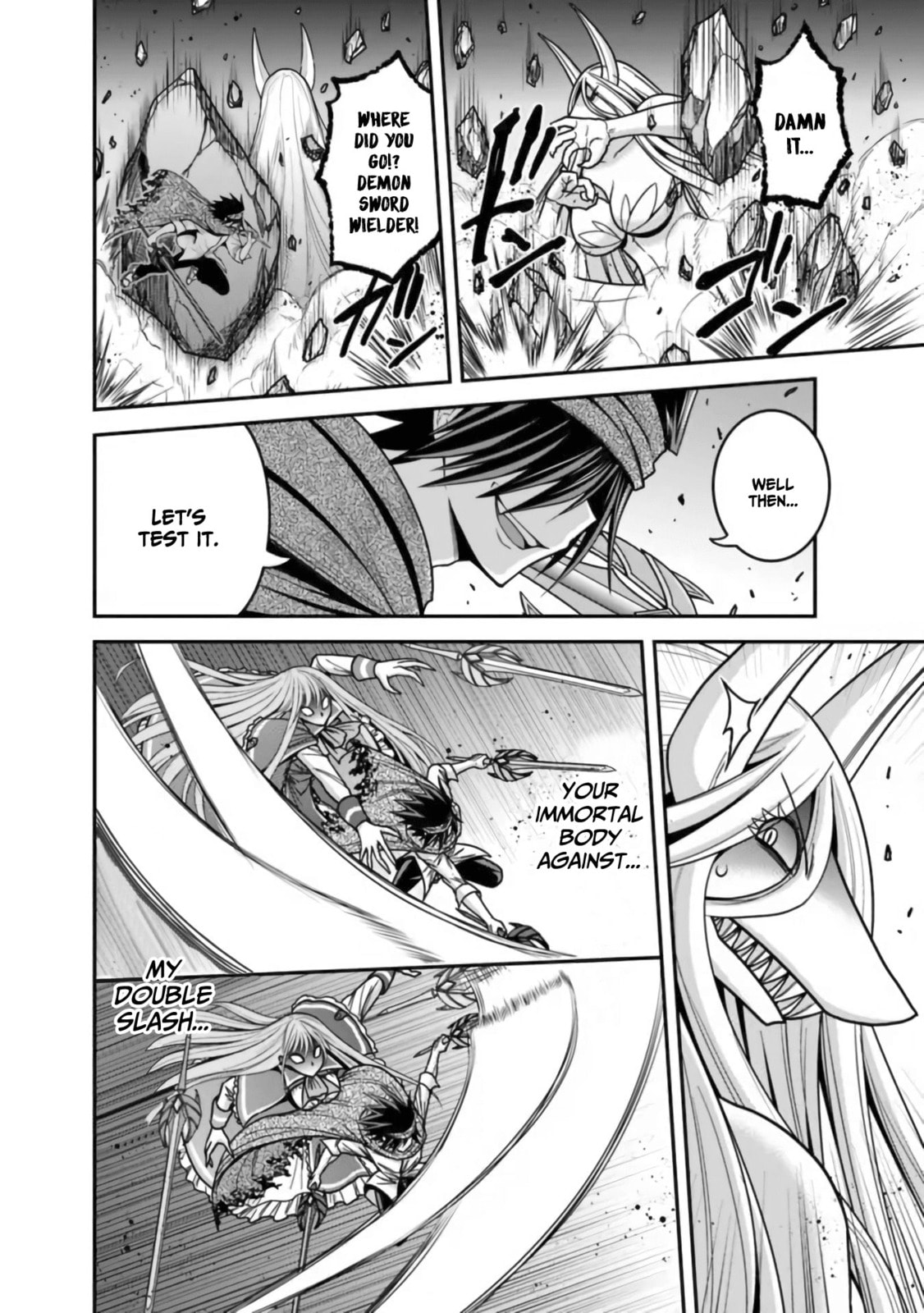 Mysterious power! A double slash and a purifying spell! page 12