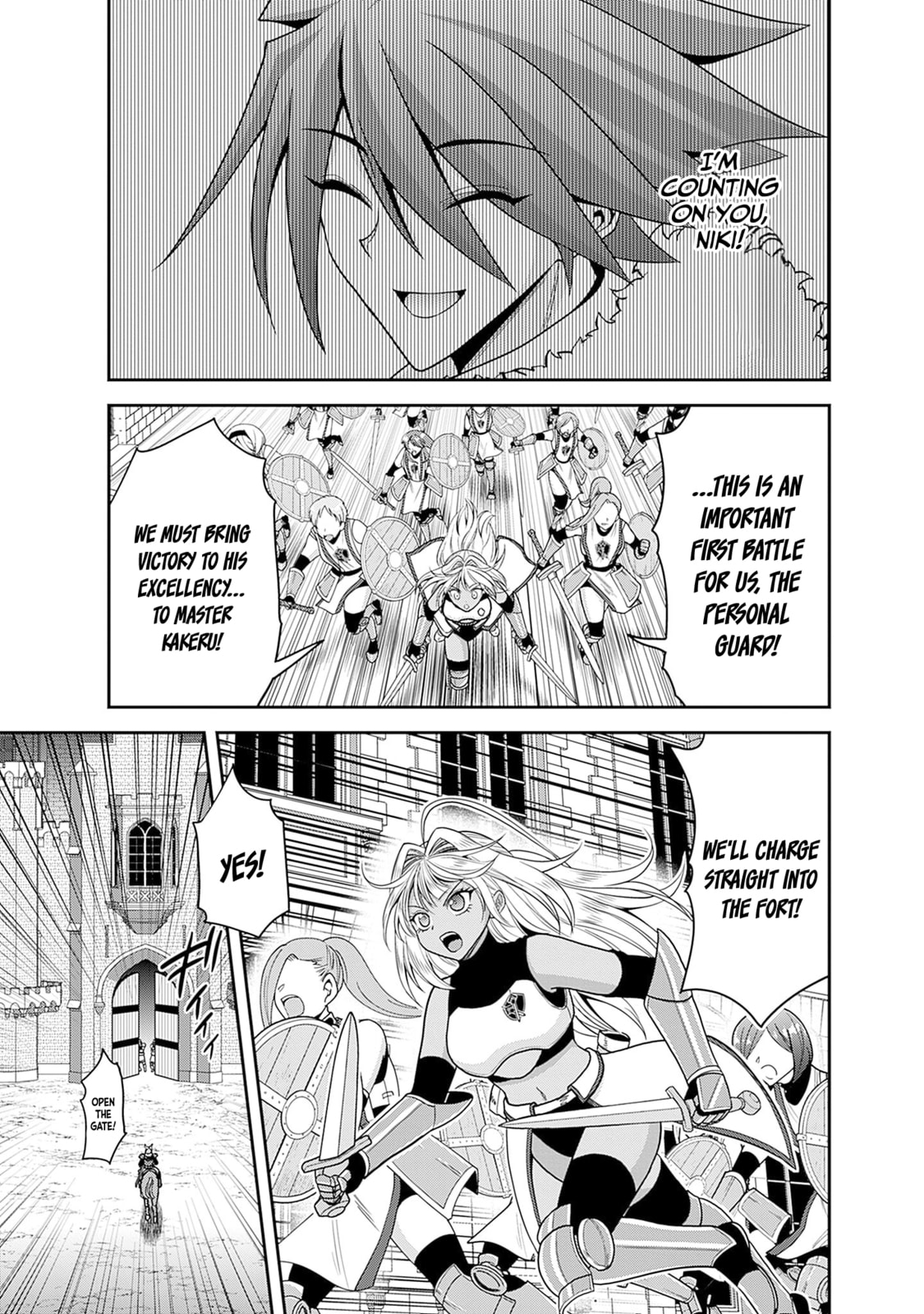 First battle! Personal guard, advance! page 27