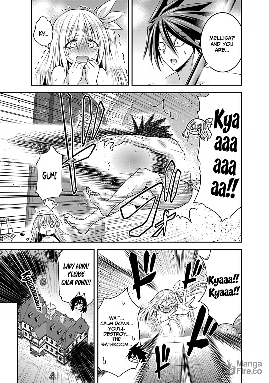 Yet again! An intruder targets the queen! page 17