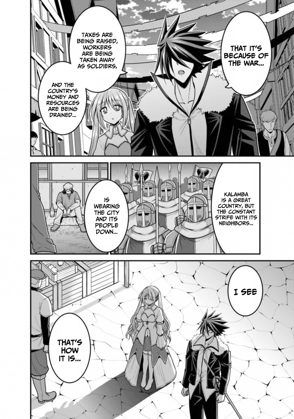 An unsmiling princess travels the world with the 5th baron! page 27