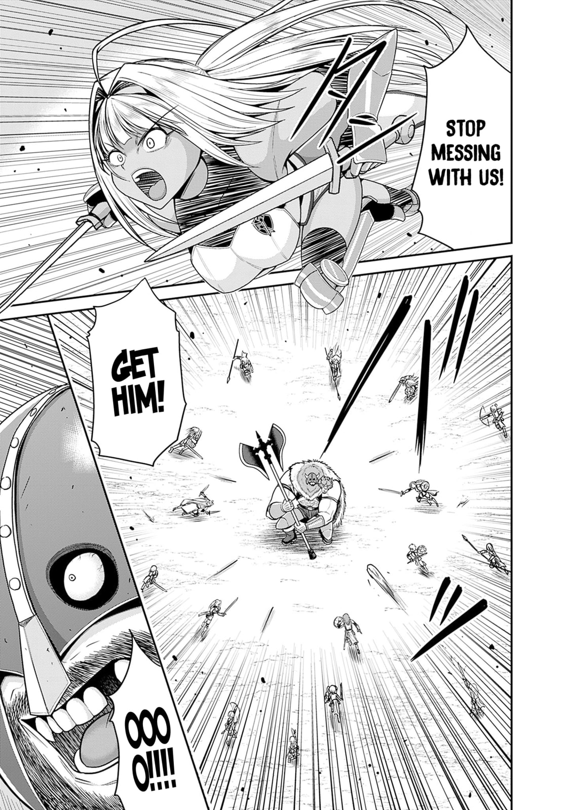 The personal guard's crisis! Fear, The Barbarian Overlord's on a hunt! page 7